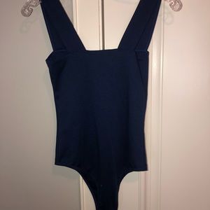 Gab and kate navy blue bodysuit